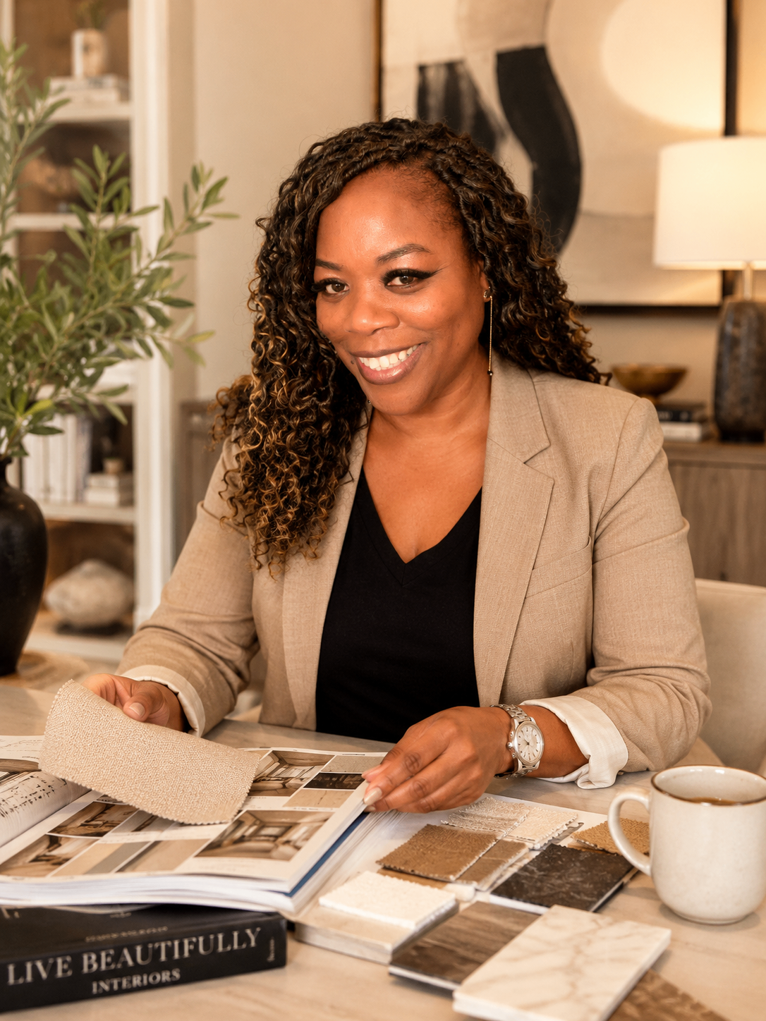 Joy, founder of Mixson Interior Designs